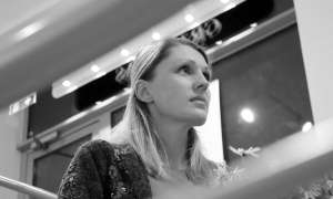 Laura Vinogradova at Jānis Roze Bookshop