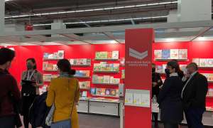 EUPL 2021 laureates at the Frankfurt Book Fair