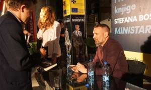 Stefan Bošković at Gradske knjižare (Podgorica, Montenegro)