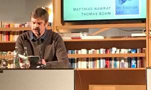 Matthias Nawrat at Literaturhaus