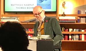 Matthias Nawrat at Literaturhaus