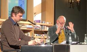 Matthias Nawrat at Literaturhaus