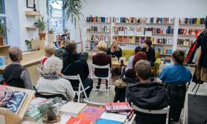 Mudlum at Raamatupood Puänt bookstore