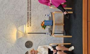Iida Rauma at Akateeminen Bookshop in Helsinki