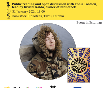 Promo image : bookshop event Tonis Tootsen